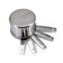 5pc Stainless Steel Kitchen Tool Set Measuring Cups Baking Spoons Tools Teaspoon