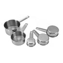 5pc Stainless Steel Kitchen Tool Set Measuring Cups Baking Spoons Tools Teaspoon