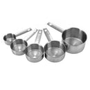 5pc Stainless Steel Kitchen Tool Set Measuring Cups Baking Spoons Tools Teaspoon