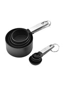 8pcs/Set Stainless Steel Measuring Cup Spoon Set Kitchen Baking Tools Metal Hot