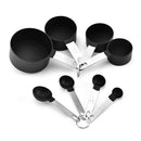 8Pcs/set Stainless Steel Measuring Cups Spoons Kitchen Bake tools Best Durable