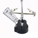 Universal Third Hand Soldering Stand Holder Magnifier Station Tool with LED New