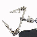 1set Universal Soldering Holder Stand For Welding And Reading With Magnifier Hot