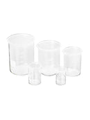 5 Pcs 5 10 25 50 100ml Heavy Duty Griffin 100mL Beaker Scale Grad Glass Hot