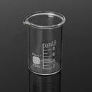 5 Pcs 5 10 25 50 100ml Heavy Duty Griffin 100mL Beaker Scale Grad Glass Hot