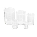 5 Pcs 5 10 25 50 100ml Heavy Duty Griffin 100mL Beaker Scale Grad Glass Hot