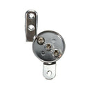 1 Set Toilet Seat Hinge With Fittings Mountings Chrome with Fittings
