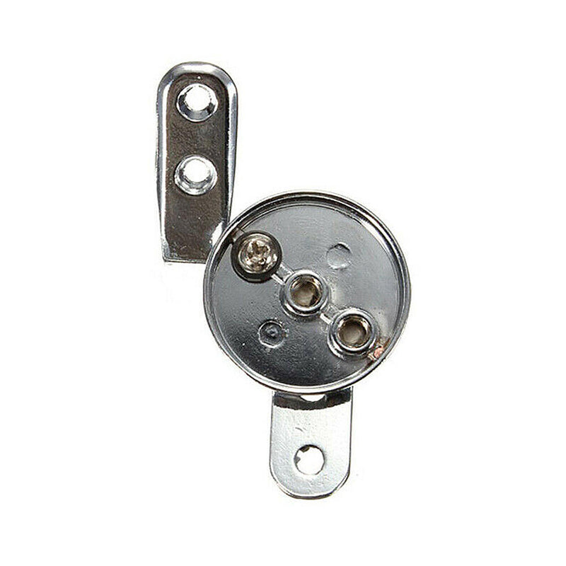 1 Set Toilet Seat Hinge With Fittings Mountings Chrome with Fittings