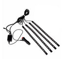 72 LED Car Charge Interior Accessories Floor Decorative Atmosphere Lamp Light