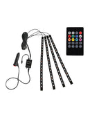 72 LED Car Charge Interior Accessories Floor Decorative Atmosphere Lamp Light