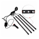 72LED Lamp Lights Car Charge Interior Accessories Floor Decorative Atmosphere