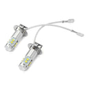 2pcs H3 50W LED Fog Light Bulbs Driving Lamp White High Power Practical