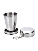 1 PC Stainless Steel Folding Collapsible Telescopic Cup Fashion New