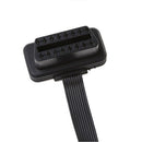 OBD2 OBD-II Splitter Adapter 16 Pin Male to Dual Female Y Extension Cable Black