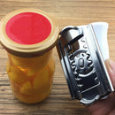Adjustable Bottle Opener Tin Food Tool Multi-function Stainless Steel Durable