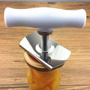 Adjustable Bottle Opener Can Jar Tin Food Tool Anti-slip Stainless Steel New 1x