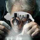10x 15x 20x 25x LED Head Magnifying Glass Jewelry Watch Repair Tool Magnifier