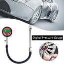 0-200PSI Digital Tyre Tire Air Pressure Gauge LCD Manometer For Car Auto