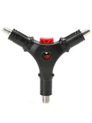 Manual Rotary Flaring Durable Coaxial Cable F Video Connector High Quality