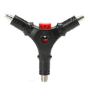 Manual Rotary Flaring Durable Coaxial Cable F Video Connector High Quality
