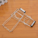 4pcs Stainless Steel Hot Bowl Clip Holder Steamer Tongs Kitchen Clamp Indoor