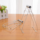 4pcs Stainless Steel Hot Bowl Clip Holder Steamer Tongs Kitchen Clamp Indoor