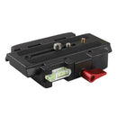 Aluminum Quick Release Plate P200 Clamp Adapter For Manfrotto Camera Tripod Kit