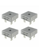 4X 1000V 50A Metal Case Single Phase Diode Bridge Rectifier KBPC5010 Heavy Duty