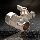 Feed Water Adapter Faucet Water Filter Ball Valve Connector Valve New Hot