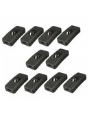 10Pcs ON/OFF Button Table Lamp Desk Bed Light Cord Switch Black Newest Useful