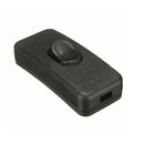 10Pcs ON/OFF Button Table Lamp Desk Bed Light Cord Switch Black Newest Useful