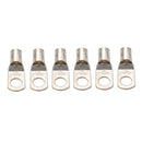 12pcs 3 AWG Gauge Cable Lugs Ring Terminals Battery Wire Connectors Pure Copper