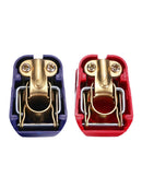 2Pcs Car Battery Terminal Connector Clamps Switch 12V Auto Quick Release New Hot