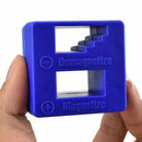 1 PC Magnetizer Demagnetizer For Screwdriver Tips Screw Bits Magnetic Blue New