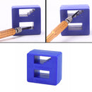1 PC Magnetizer Demagnetizer For Screwdriver Tips Screw Bits Magnetic Blue New