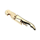 Corkscrew Doubled Hinged Waiters Wine Key Bottle Opener with Foil Cutter