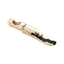 Corkscrew Doubled Hinged Waiters Wine Key Bottle Opener with Foil Cutter