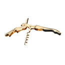 Corkscrew Doubled Hinged Waiters Wine Key Bottle Opener with Foil Cutter