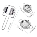 Stainless Steel Eco-Friendly Tool Dumpling Maker Dough Cutter High Quality