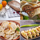 Stainless Steel Eco-Friendly Pastry Tool Dumpling Maker& Wraper Dough Cutter
