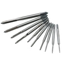 10Pcs/Set Mini M1-M3.5 High Speed Steel Metric Thread Screw Tap Tool