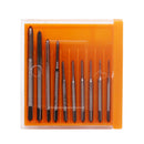 10Pcs/Set Mini M1-M3.5 High Speed Steel Metric Thread Screw Tap Tool
