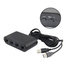 New Game Controller 4 Port Console Gamepad Adapter For Wii U Switch PC USB