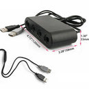 New Game Controller 4 Port Console Gamepad Adapter For Wii U Switch PC USB
