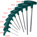 9x T Wrench Screwdriver Internal Six Party Maintenance Tools High Quality