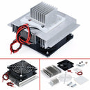 12V Thermoelectric Peltier Refrigeration Cooling Cooler Fan System Heatsink Set