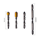 Angle Drill Adapter Attachment Impact Driver Extension Hex Bit Bend 4pcs