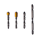 Angle Drill Adapter Attachment Impact Driver Extension Hex Bit Bend 4pcs