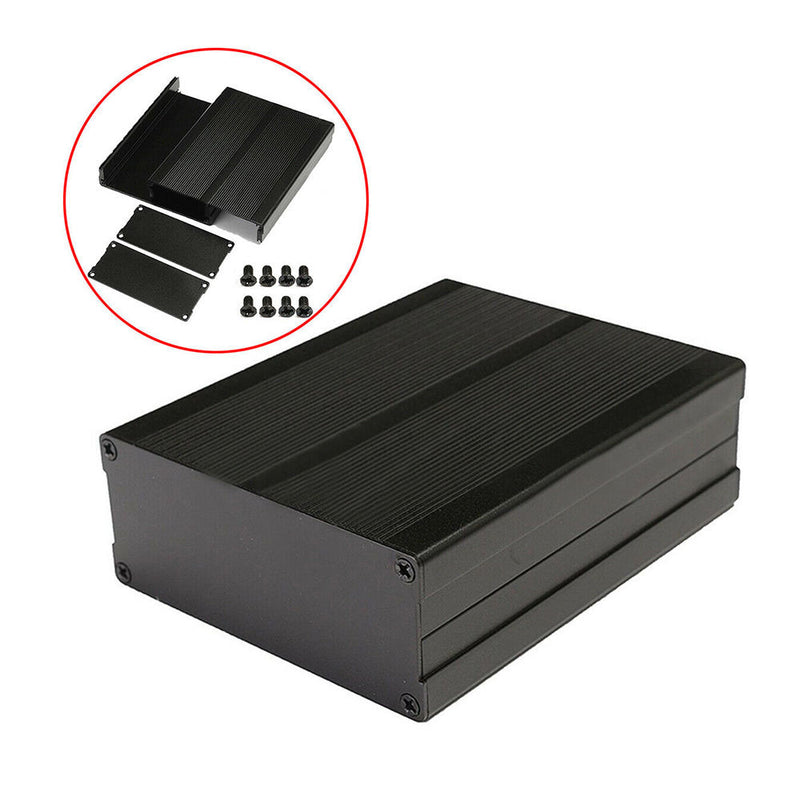 Split Body Aluminum Box Enclosure Case Electronic DIY Project Sheet 40x97x120mm