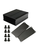 Split Body Aluminum Box Enclosure Case Electronic DIY Project Sheet 40x97x120mm